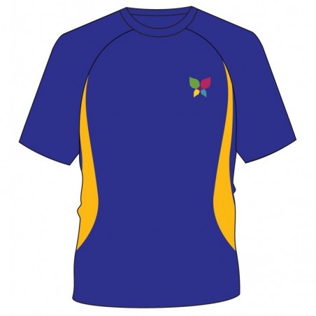 HC Blue/Yellow T.Shirt -- [PRE-K - KG2]
