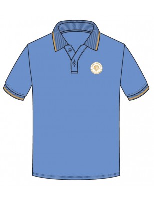 Skyblue Polo T.Shirt SSL -- [KG1 - KG2]