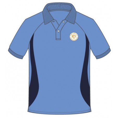 Skyblue Polo T.Shirt SSL -- [GRADE 6 -- [GRADE 12]