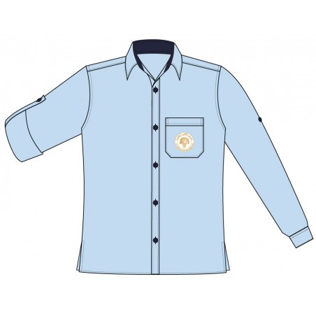 Skyblue Blouse -- [GRADE 6 - GRADE 12]