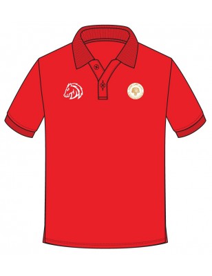 Red HC Polo T.Shirt -- [KG1 - GRADE 12]