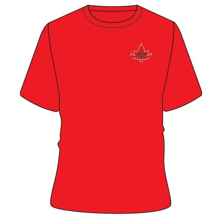 Red HS P.E T.Shirt -- [KG1 - GRADE 12]