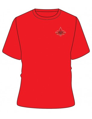 Red HS [ P.E ] T.Shirt -- [KG2 - GRADE 12]