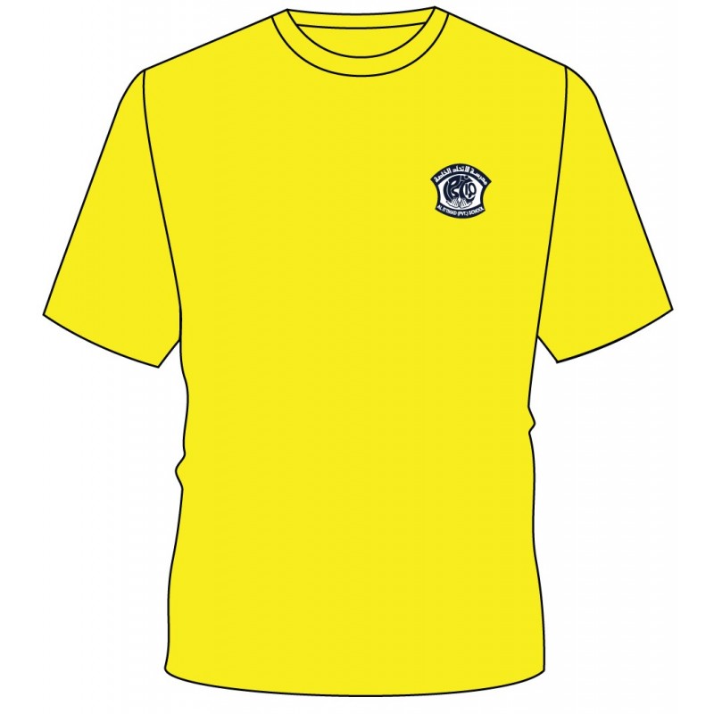 Yellow HC Jersery -- [KG - Grade 12]