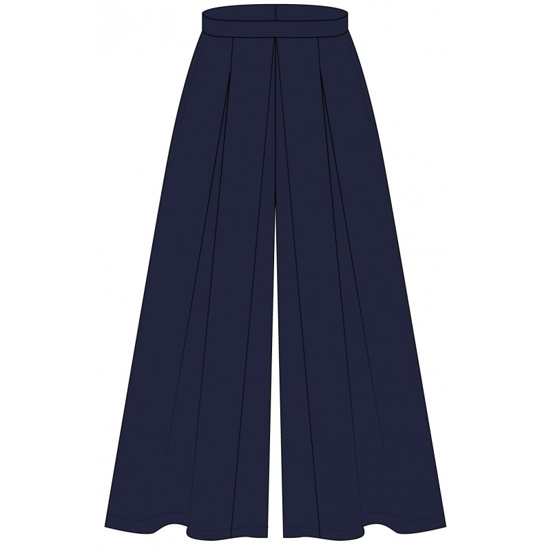 Navy Blue Culottes