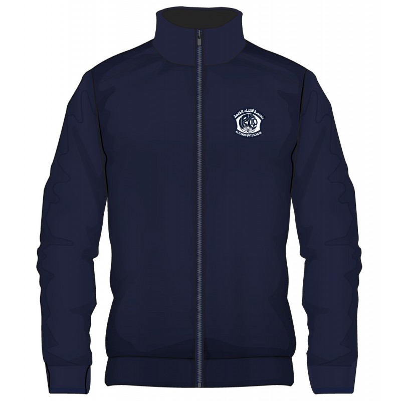 Navy Blue Fleece Jacket