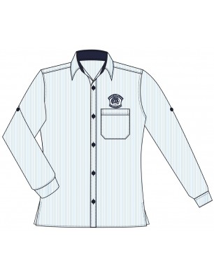 Stripe Blouse -- [Grade 6 - Grade 12]