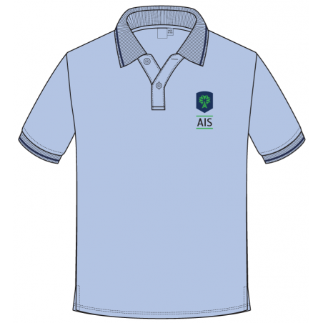 قميص بولو - أزرق سماوي -- [مرحلة رياض الأطفال 1 - مرحلة رياض الأطفال 3]