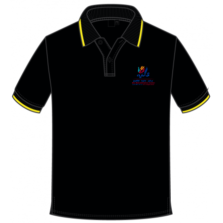 SSL Black Polo Shirt