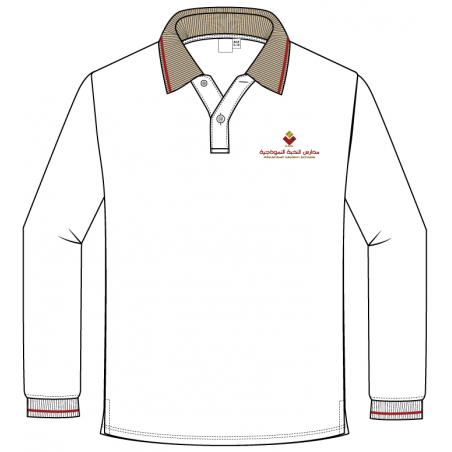 FSL White Polo Shirt -- [GRADE 4 - GRADE 12]