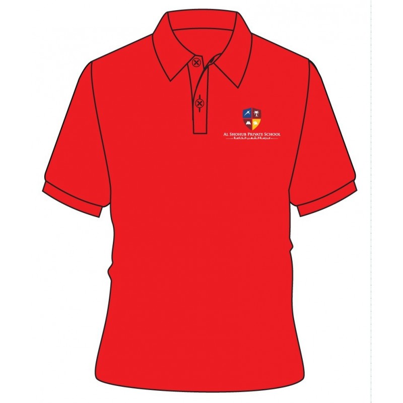Red HC Polo T.Shirt -- [FS1 - YEAR 13]