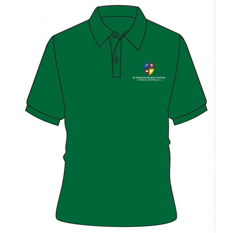 Green HC Polo T.Shirt -- [FS1 - YEAR 13]