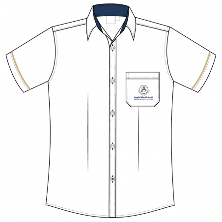 SSL White Blouse -- [GRADE 6 - GRADE 12]