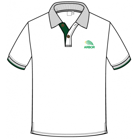 SSL Polo White -- [6th Form]
