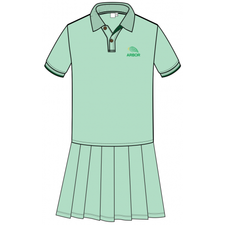 Light Green Polo Dress -- [Year 1 - Year 2]