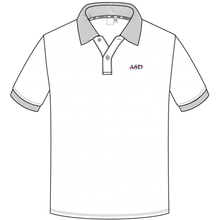 White Polo T.Shirt (Cotton) -- [Elementary, Middle, High School]