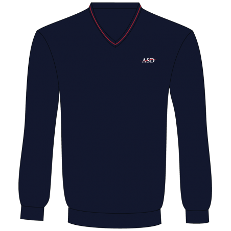 NB V-Neck Sweater -- [Elementary, Middle, High School]