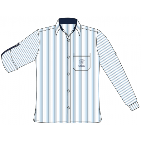 FSL Stripe Blouse -- [GRADE 7 - GRADE 12]