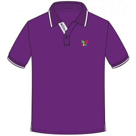 Purple S/S Polo T.Shirt -- [GRADE 1 - GRADE 2G/6B]