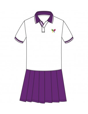 White Polo Dress -- [KG1 - KG2]