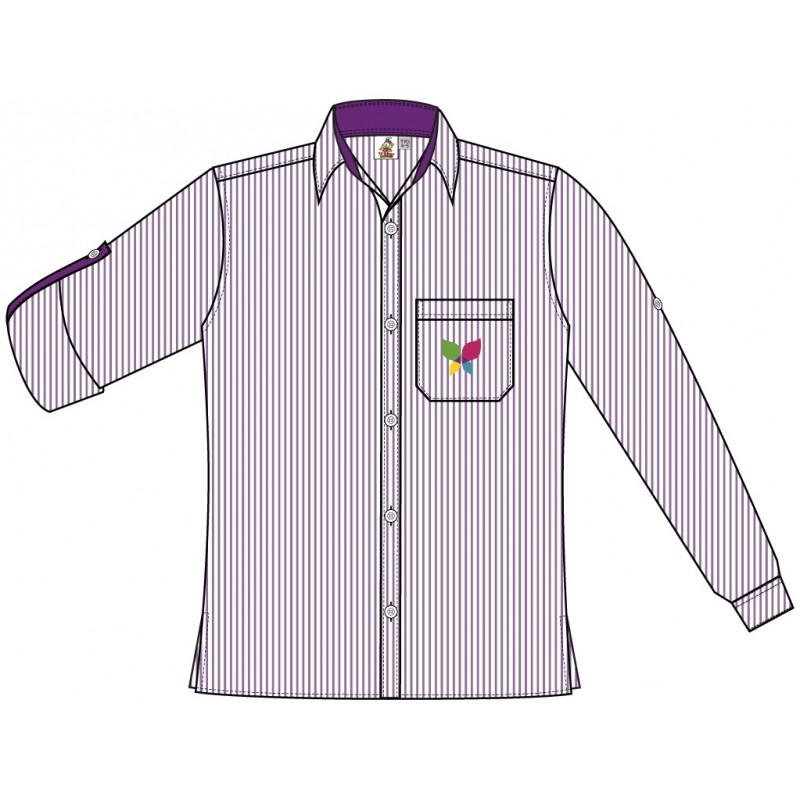 Stripe F/S Shirt -- [GRADE 7 - GRADE 12]