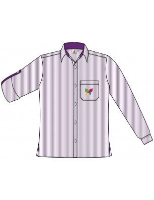 Stripe F/S Shirt -- [GRADE 7 - GRADE 12]