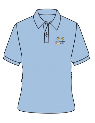 Skyblue Polo T.Shirt -- [NURSERY]