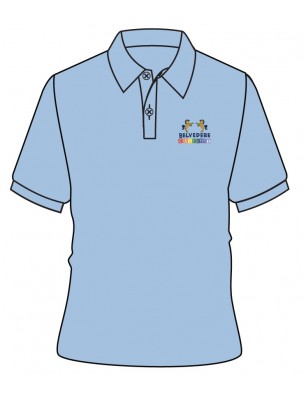 Skyblue Polo T.Shirt -- [NURSERY]