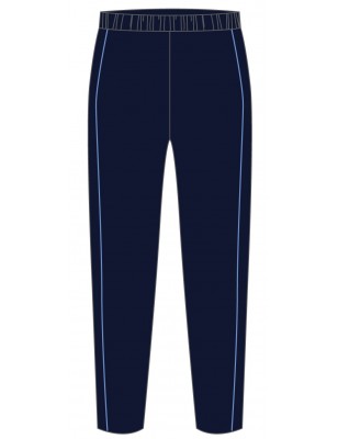 Navy Blue [ P.E. ] Track Pants -- [YEAR 1 - 13 / KG2 - GRADE 12]