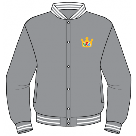 Grey Varsity Jacket -- [NURSERY]