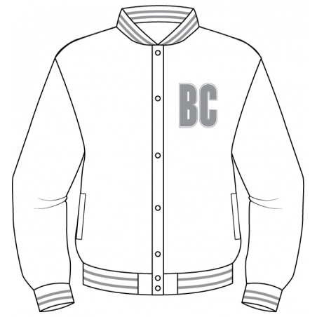 White Varsity Jacket -- [YEAR 1 - YEAR 8]