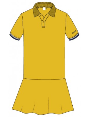 Yellow polo dress cheap