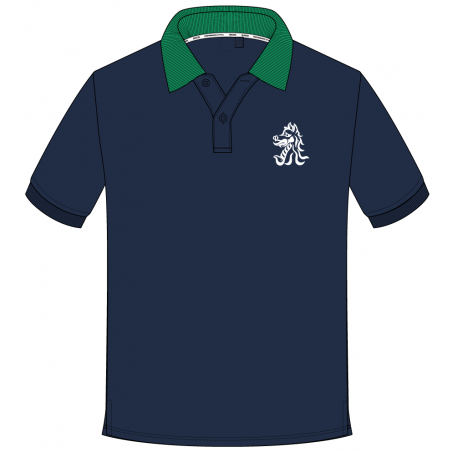 قميص بولو - أزرق كحلي -- [مرحلة رياض الأطفال - الصف 10]