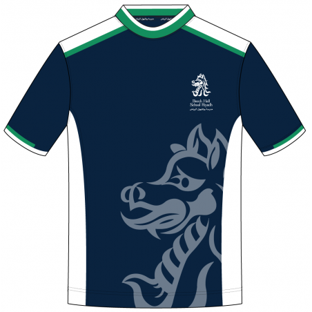 تي شيرت رياضي - كم قصير -- [مرحلة رياض الأطفال - الصف 10]