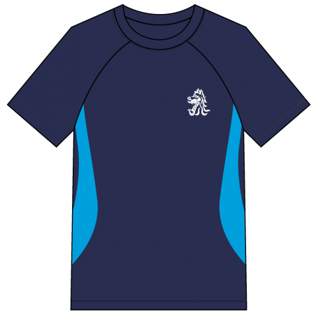 Blue HC T-Shirt -- [KG - GRADE 10]