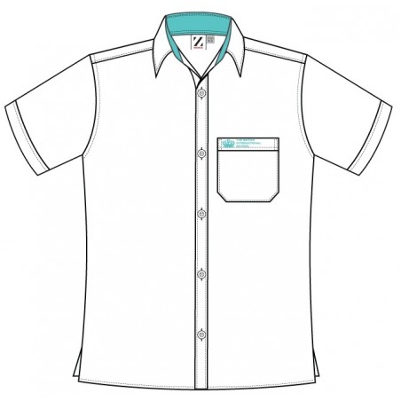 White Shirt With Logo