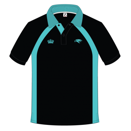 Girls P.E Polo (Teal Panel) -- [FS1 - YEAR 11]