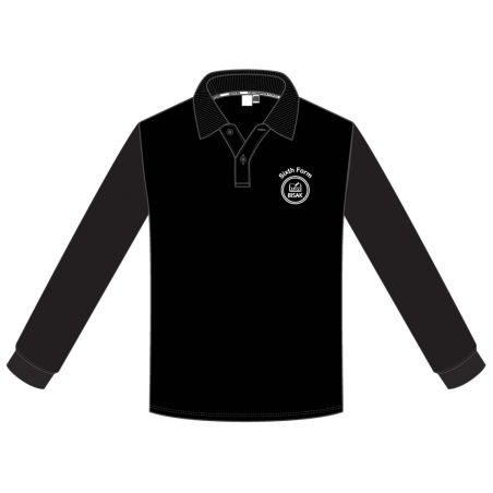 FSL Black Polo Shirt -- [6TH FORM]