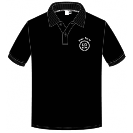 SSL Black Polo Shirt -- [6TH FORM]