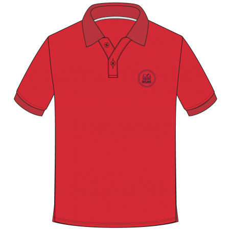 قميص بولو أحمر -- [مرحلة الروضة ]