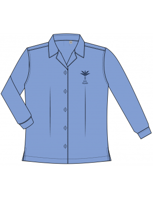 بلوزة بنات -كم طويل ( عدد قطعتين)