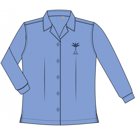 بلوزة بنات -كم طويل ( عدد قطعتين)