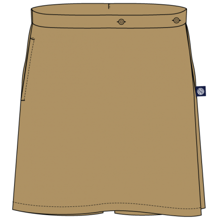 Khaki Skort -- [EEC - GRADE 10]