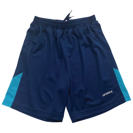 Navy Blue/Turquoise [ P.E ] Short -- [GRADE 1 - GRADE 5]