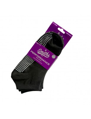 Smith’s Performance Grip Socks – Black (3 Pack)