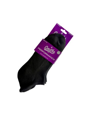 Smith’s Performance Low-Cut Socks – White (3 Pack)