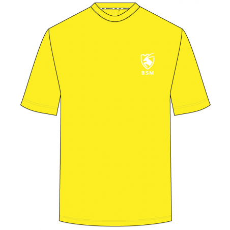 Yellow P.E T.Shirt -- [FS1 - YEAR 13]
