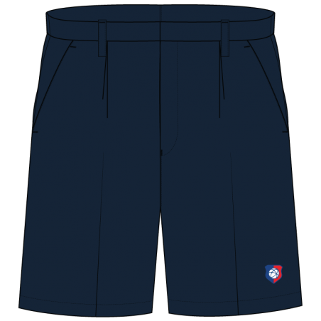 Navy Blue Bermuda Shorts -- [Pre-K - GRADE 5]