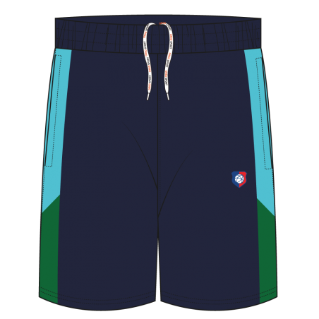 Teal Green Panel [ P.E ] Short -- [Pre-K - GRADE 12]