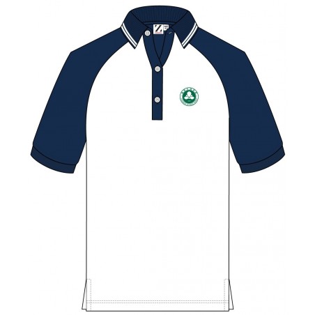 White Polo T.Shirt -- [GRADE 1 - GRADE 7]